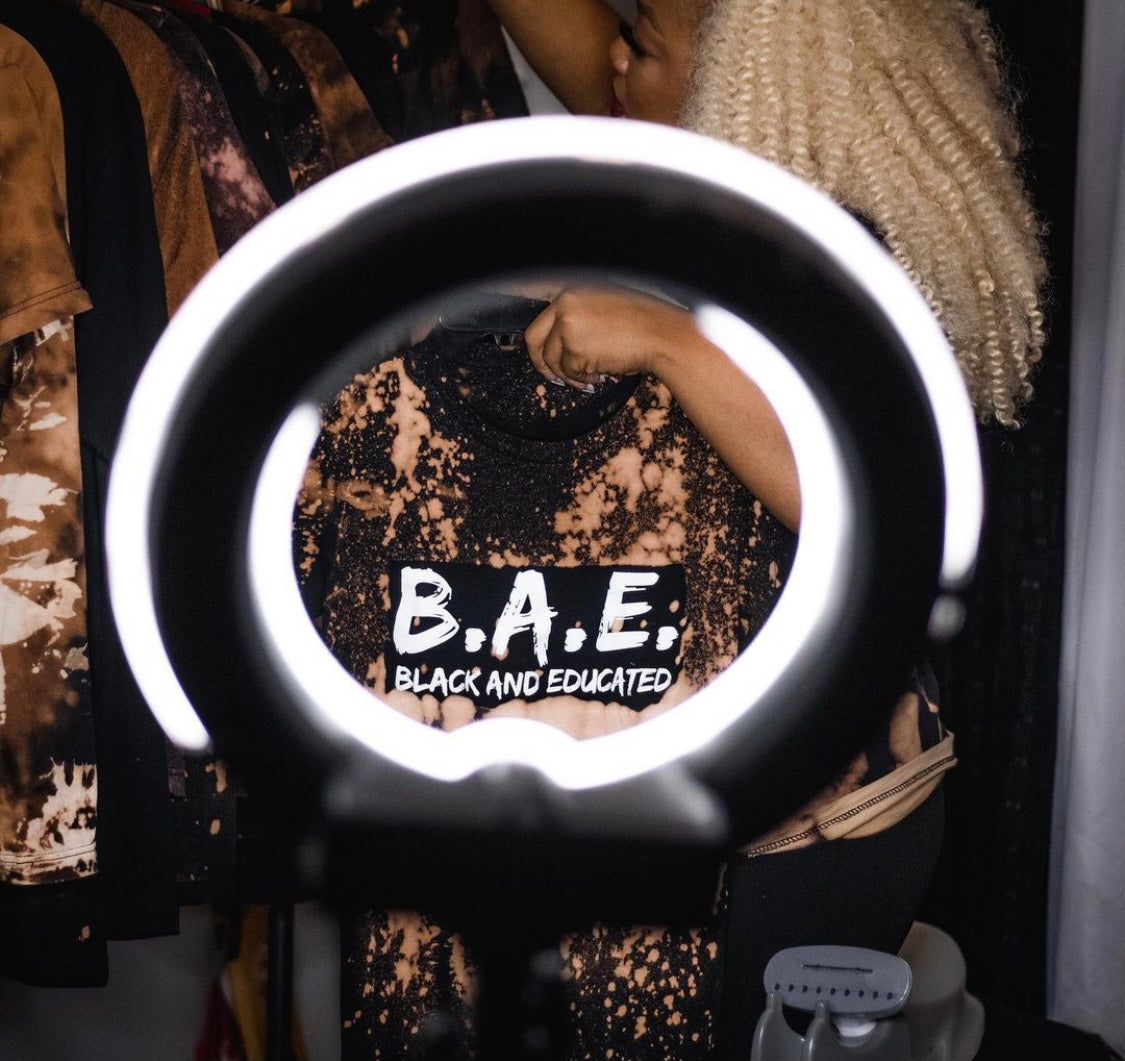 Bae Tees (Black And Educated) - The Standard Of Style