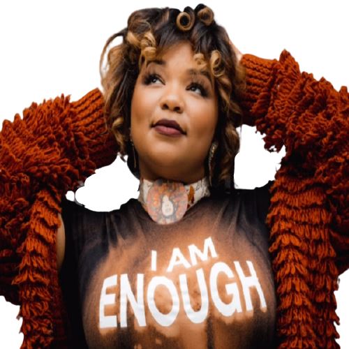 I Am Enough Tees Shirts & Tops The Standard Of Style S Black 